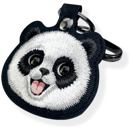 Etui na lokalizator / brelok Nimmy New   Big Eyed Pet 2.0 Panda czarny