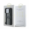 GUESS futerał do IPHONE 16 Pro kompatybilny z MagSafe GUHMP16LP4RPSK (4G Pronted Stripes) czarny