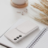 Futerał CARD CASE do SAMSUNG S24 Ultra biały