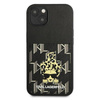 Schutzhülle IPHONE 13 Karl Lagerfeld Hardcase Karlimals Cardslot (KLHCP13MCANCNK) schwarz