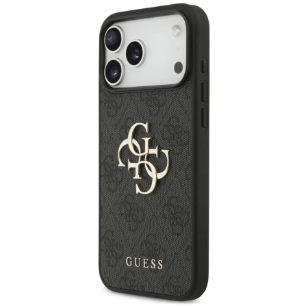 Guess 4G Big Logo Case für iPhone 17 Pro Max - Schwarz