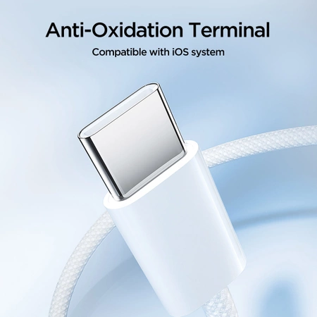 Joyroom S-A45 Ben Series USB-C / USB-C 60W Kabel 1 m - Weiß