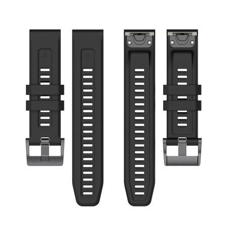Pasek / opaska do smartwatcha Garmin FENIX 3 / 3HR / 5X / 6X / 6X PRO / 7X / 7X PRO czarny (9)