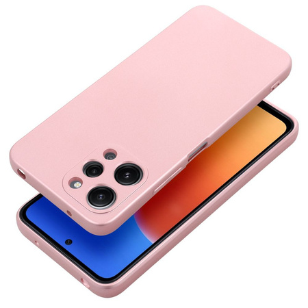 Futerał METALLIC do XIAOMI Redmi 12 4G różowy