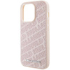 Karl Lagerfeld Quilted K Pattern Hülle für iPhone 15 Pro Max – Rosa