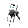 TECH-PROTECT MM15W-V5 MAGNETIC MAGSAFE STABLE VENT CAR MOUNT WIRELESS CHARGER 15W BLACK/BLACK