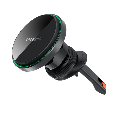 Choetech T204-F magnetische Autohalterung mit 15 W kabellosem Laden – Schwarz