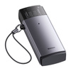 Baseus Lite Series adapter czytnik kart SD/TF USB szary (WKQX060013)