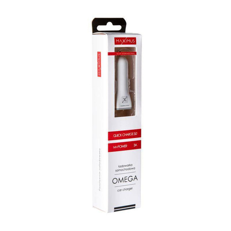 Ład. sam. Maxximus Omega 3A QUICK CHARGE 3.0