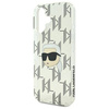 Karl Lagerfeld nakładka do iPhone 16 6,1" KLHCP16SHKLPKHT przezroczysta Hardcase IML Karl Head Electroplated
