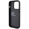 BMW Leather Carbon case for iPhone 15 Pro - black