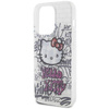 Hello Kitty IML Kitty On Bricks Graffiti Hülle für iPhone 15 Pro – weiß