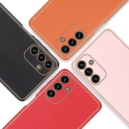 Dux Ducis Yolo elegante Hülle aus ökologischem Leder für Samsung Galaxy A13 5G rot