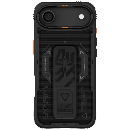 Etui Skinarma Phantom do iPhone 17 Air   Magnetic Charging + Grip Stand czarny