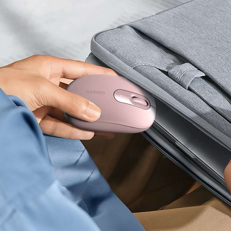 Ugreen MU105 2.4GHz USB wireless mouse - pink