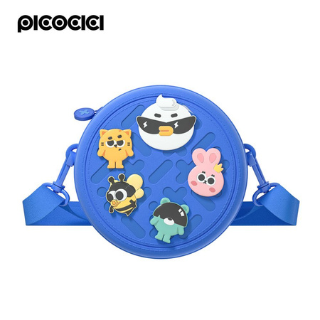 PICOCICI Mały okrągły plecak k36 różowy