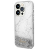 Guess GUHCP14LLCSGSGH iPhone 14 Pro 6.1" white/white hardcase Liquid Glitter Marble