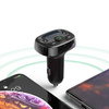 Bluetooth transmitter / car charger Baseus S-09A (Overseas Edition) - black