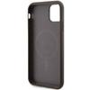 Oryginalne Etui GUESS Hardcase GUHMN61G4GFRW do iPhone 11 (Kompatybilny z Magsafe / 4G Ring classic logo / brązowy)