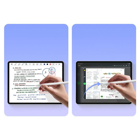 Active stylus for iPad Baseus Smooth Writing 2 SXBC060402 - white