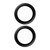 PanzerGlass Hoops Schwarzer Linsenschutz iPhone 16 6,1&quot; / 16 Plus 6,7&quot; 1283