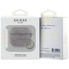 GUESS futerał do APPLE AirPods 4 GUA4P4E4CDP (PU 4G W/ Strass Charm) różowy