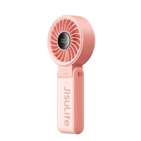 Jisulife Handheld Fan Life7 3600mAh Portable USB Fan - Pink