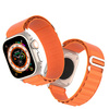 Sportowy pasek ze sprzączką do Apple Watch Ultra / 8 / 7 / 6 / SE / 5 / 4 / 3 / 2 / 1 (42, 44, 45, 49 mm) Dux Ducis Strap GS Version - pomarańczowy