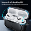 Case APPLE AIRPODS PRO ESR Cyber Armor Halolock MagSafe black