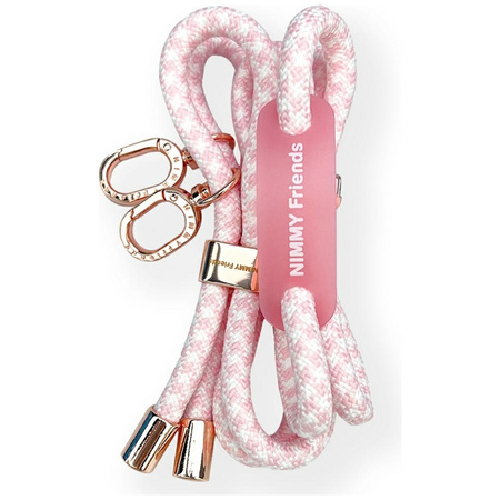 Zestaw crossbody + handstrap Nimmy       Cool&Cute 2.0 różowy