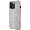 Guess GUHMP13LP4RPSP iPhone 13 Pro / 13 6,1&quot; rosa/rosa Hartschale 4G bedruckte Streifen MagSafe