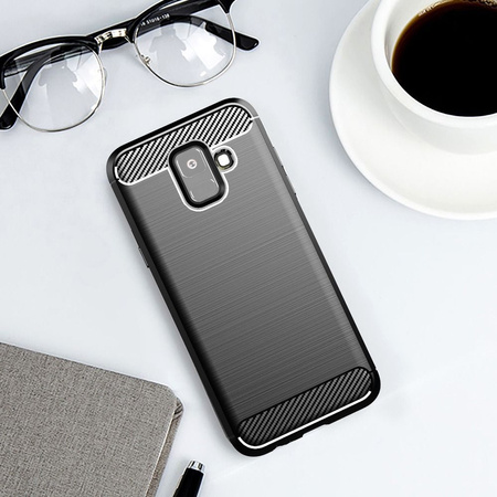 Etui SAMSUNG GALAXY A6 2018 Nexeri Carbon Pancerne czarne