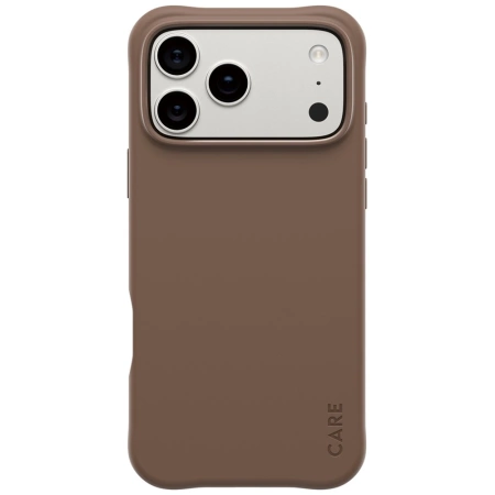 Etui CARE by PanzerGlass Fashionable Samba MagSafe na iPhone 17 Pro Max - brązowe