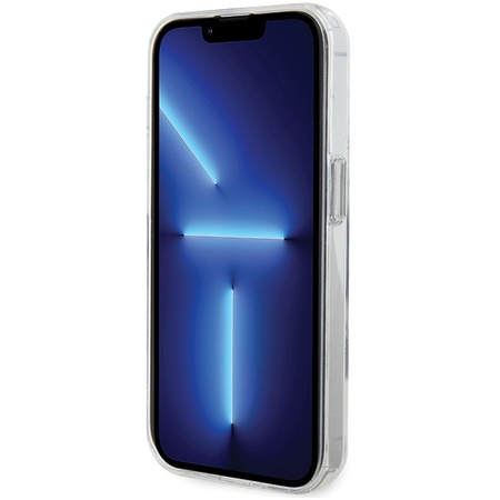 Karl Lagerfeld KLHMP15LHMRSKHH iPhone 15 Pro 6,1" weiß/weiß Hardcase Ring Stand Karl Head MagSafe