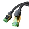 Baseus schnelles RJ45-Kat.-Netzwerkkabel. 8 40 Gbit/s 20 m geflochten schwarz