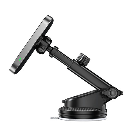 TECH-PROTECT MM15W-V9 MAGNETIC MAGSAFE DASHBOARD & VENT CAR MOUNT WIRELESS CHARGER 15W BLACK