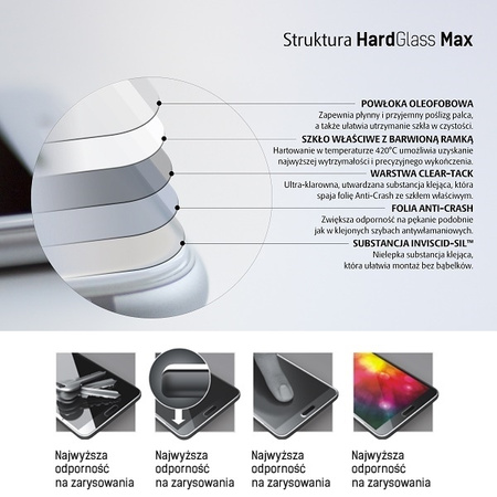 Szkło hartowane 3MK HARD GLASS MAX IPHONE XR czarne