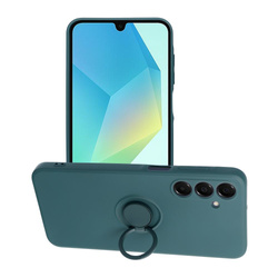 Futerał SILICONE RING do SAMSUNG A16 5G / A16 4G zielony