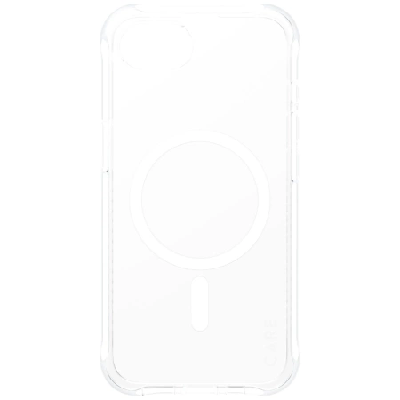 CARE by PanzerGlass Fashion MagSafe iPhone 16e Case - Transparent
