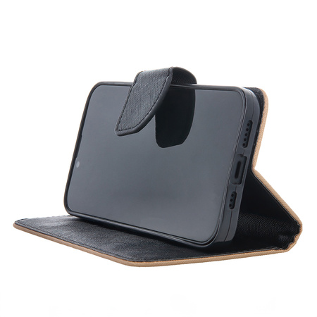 Etui Smart Fancy do iPhone 16 Pro 6,3&quot; czarno-złote