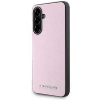 Etui Karl Lagerfeld Saffiano Metal Logo na Samsung Galaxy A56 - różowe