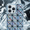 Kingxbar Miya Series Hülle für iPhone 14 Plus Rückseite weiß