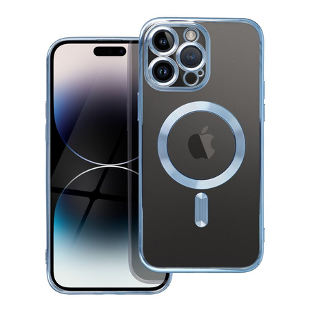 Futerał ELECTRO MAG COVER kompatybilny z MagSafe do IPHONE 17 Pro niebieski