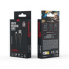 Maxlife kabel MXUC-07 USB - microUSB 1,0 m 2,4A czarny nylonowy
