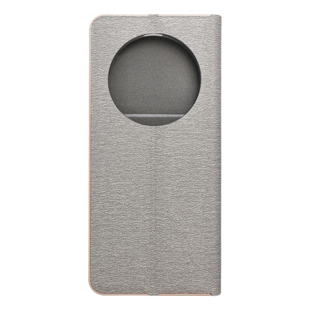 Kabura LUNA Book Gold do XIAOMI Redmi 14C srebrny