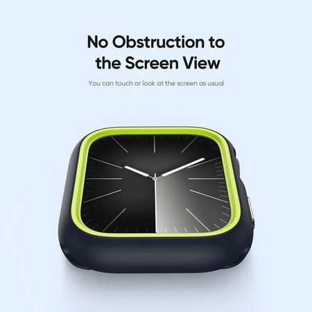 DUX DUCIS futerał BAMO do Apple Watch serii 10 46 mm czarno zielony