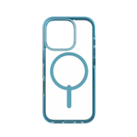 Etui ZAGG Santa Cruz Snap MagSafe na iPhone 16 Pro - niebieskie