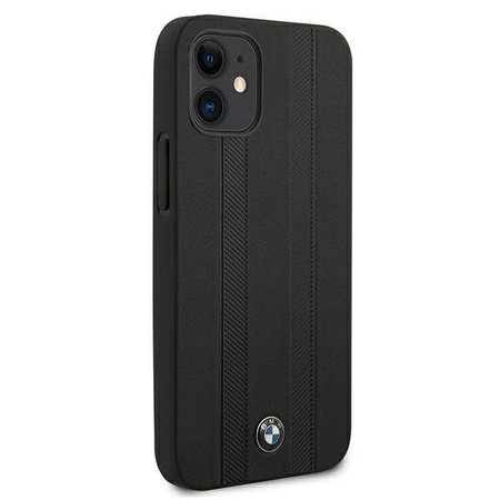 Etui BMW BMHCP12STTBK iPhone 12 mini czarny/black hardcase Signature Seat