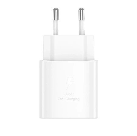 Ładowarka Sieciowa 25W PD 1xUSB-C + Kabel USB-C/USB-C Jellico EU25 biała