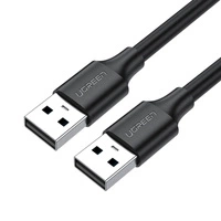 Ugreen kabel przewód USB 2.0 (męski) - USB 2.0 (męski) 1,5 m czarny (US128 10310)